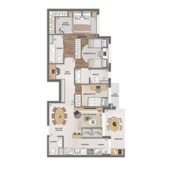 Plantas (10) grand desk