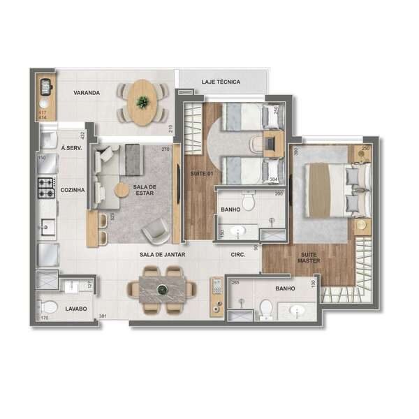 Plantas (13) grand desk